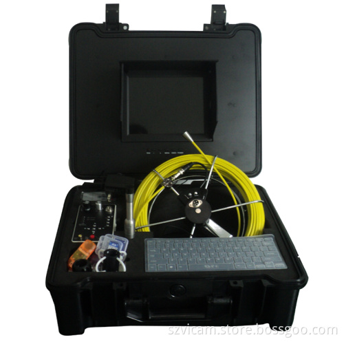 Deep Well Inspection Drain Camera System with Counter Device